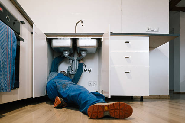Professional Leak Detection technician working in Marion, NC